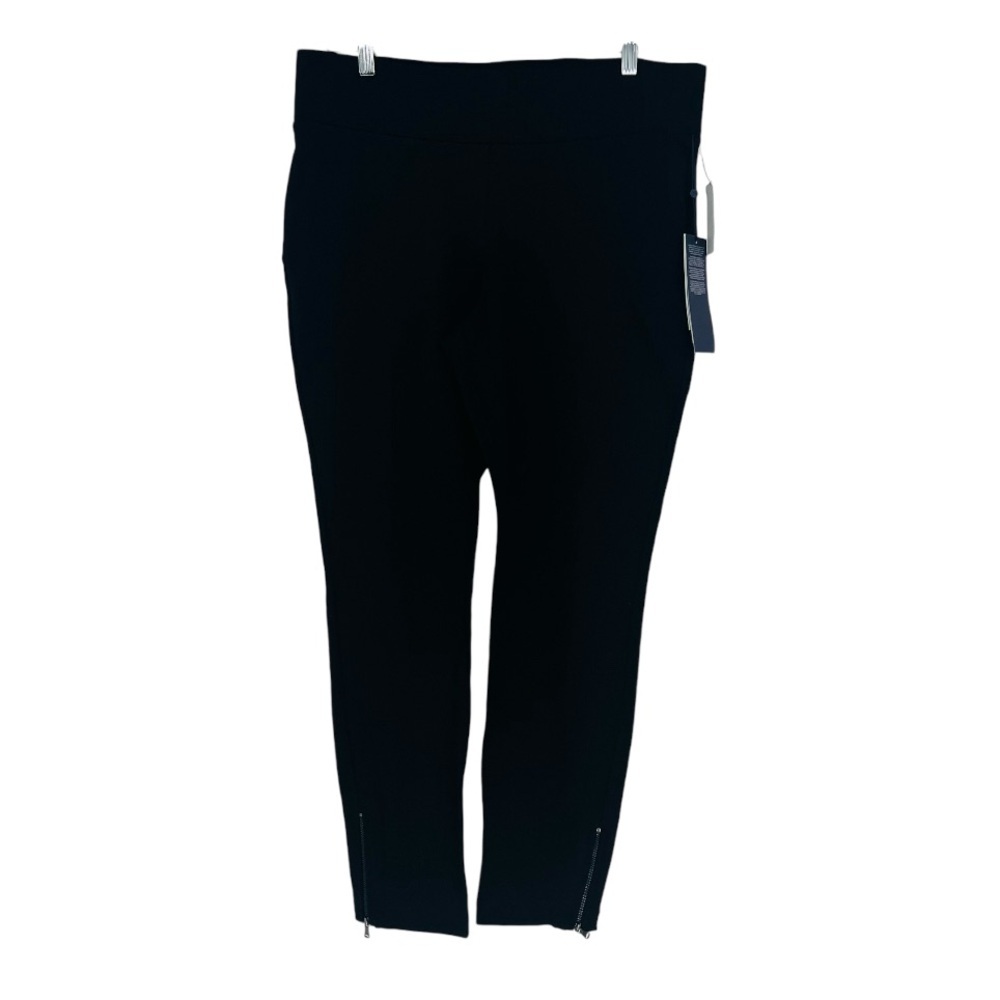 NYDJ NWT Original Slimming Fit Ankle‎ Zip Ponte Knit Pants Size 12